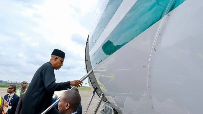 Vice President Shettima Departs Nigeria For Sweden