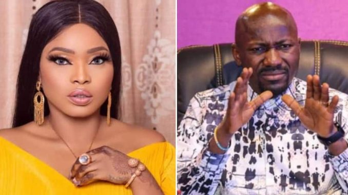 Forgiveness is not memory loss - Apostle Suleman reacts as actress Halima Abubakar apologizes