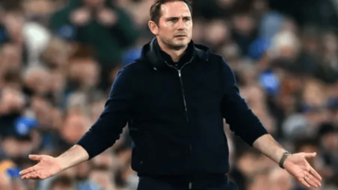 Frank Lampard Insists He Is "A Big Man" Working For Relegation Threatened Everton