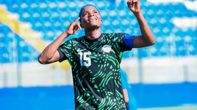 Friendly: Ajibade’s Brace Earns Super Falcons Win Against Algeria