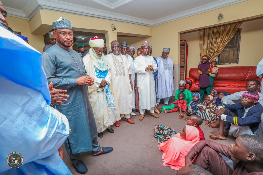 Gov Lawal Visits Families Of Slain Zamfara Guards, Pledges Responsibility For Their Wellbeing