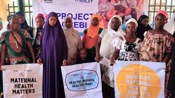 HACEY, Access Corporation Sensitise Pregnant Women Against Maternal Mortality