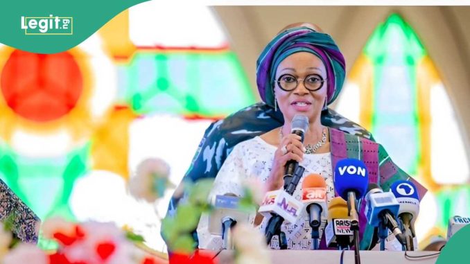 Hardship: Remi Tinubu Sends Strong Message to Nigerian Youths, Insists “No Food for Lazy Man”