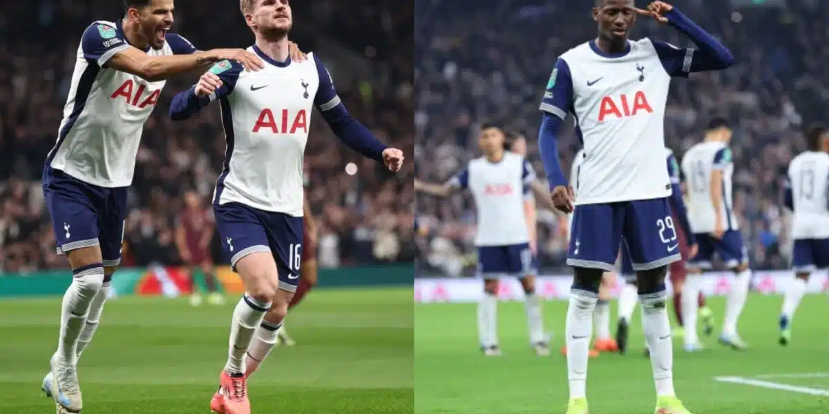 Tottenham 2-1 Manchester City: Injury-ravaged Spurs edge City to reach Carabao Cup quarters