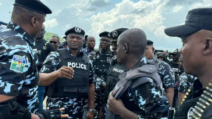 Insecurity: New FCT Police Commissioner tours Ushafa, other communities in Bwari council