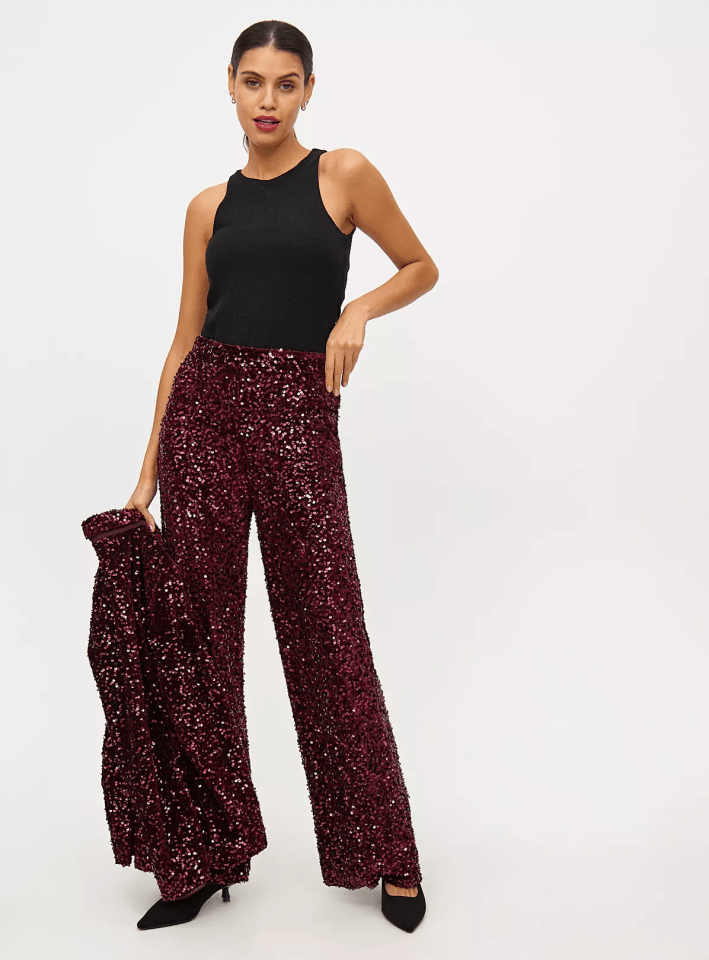 Eve said the trousers are perfect for 'office girlies' looking for work night out outfits