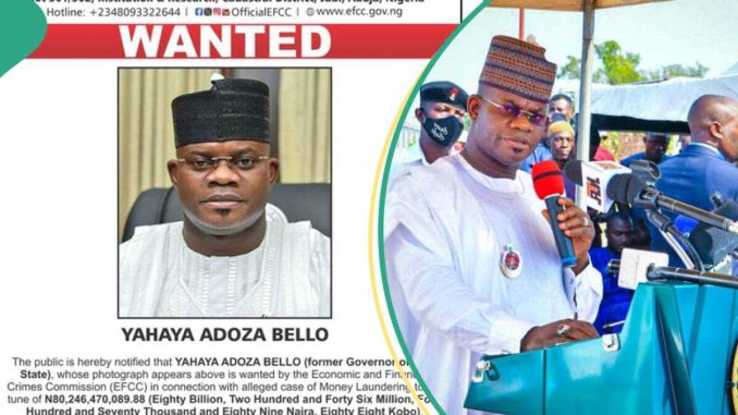 Just In: Court Issues Fresh Order on Wanted Ex-Governor Yahaya Bello