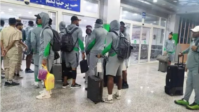 Just In: Super Eagles return Nigeria after maltreatment in Libya