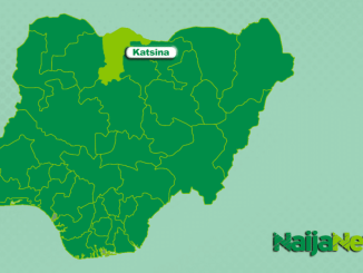 Map of Katsina State, Nigeria