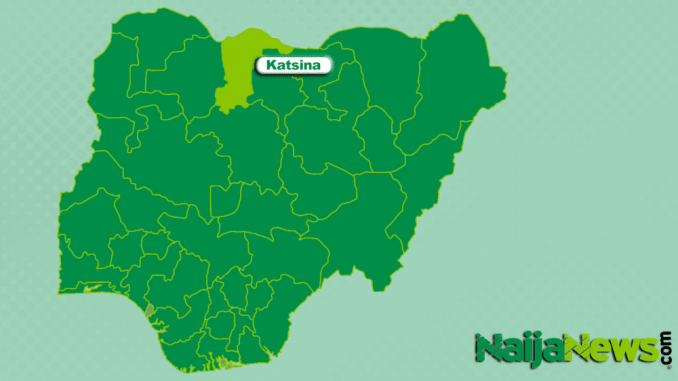 Map of Katsina State, Nigeria