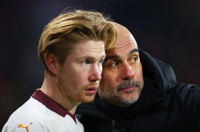 Kevin de Bruyne remains unavailable until after international break – Confirms Pep Guardiola