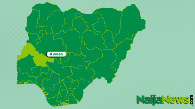 Map of Kwara State, Nigeria