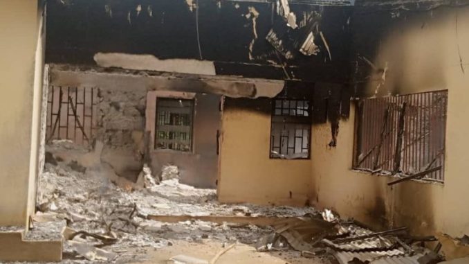 LG Poll: Fire guts Akwa Ibom Electoral Commission office