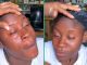 Lady Who Fixed Eye Contact Lenses Cries To Remove it Immediately, Video Trends Online