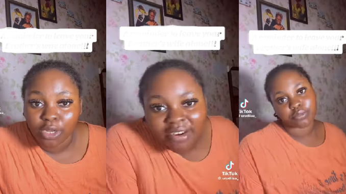 “Leave your brother’s wife alone." – Nigerian Lady Avices Current And Future Sister-In-Laws (VIDEO)