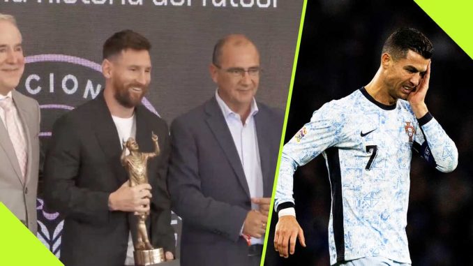 Lionel Messi Beats Cristiano Ronaldo to Another Prize, ‘The Player With the Most Titles in History’