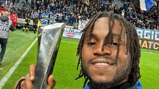 Lookman Named Man Of The Match In Atalanta’s Win Against Verona