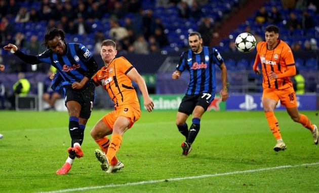 UCL: Lookman shines with goal, assist in Atalanta