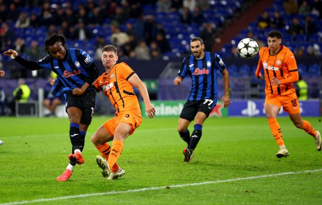 UCL: Lookman shines with goal, assist in Atalanta