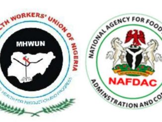 MHWUN NAFDAC Suspends Indefinite Strike for One Month, See Why