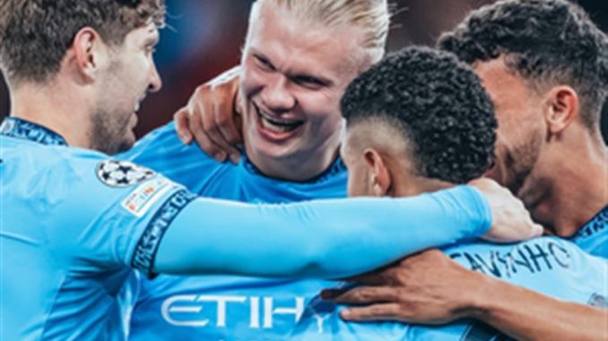 Man City Break Man United’s Champions League Record After 5-0 Win Vs Sparta Prague