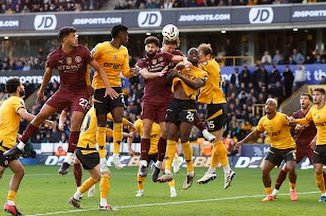 Manchester City Survive Late Scare Against Wolves