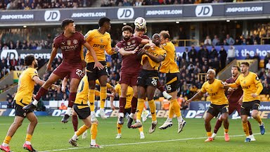 Manchester City Survive Late Scare Against Wolves