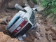 Many injured as bus falls inside collapsed bridge in Ogbomoso [PHOTOS]