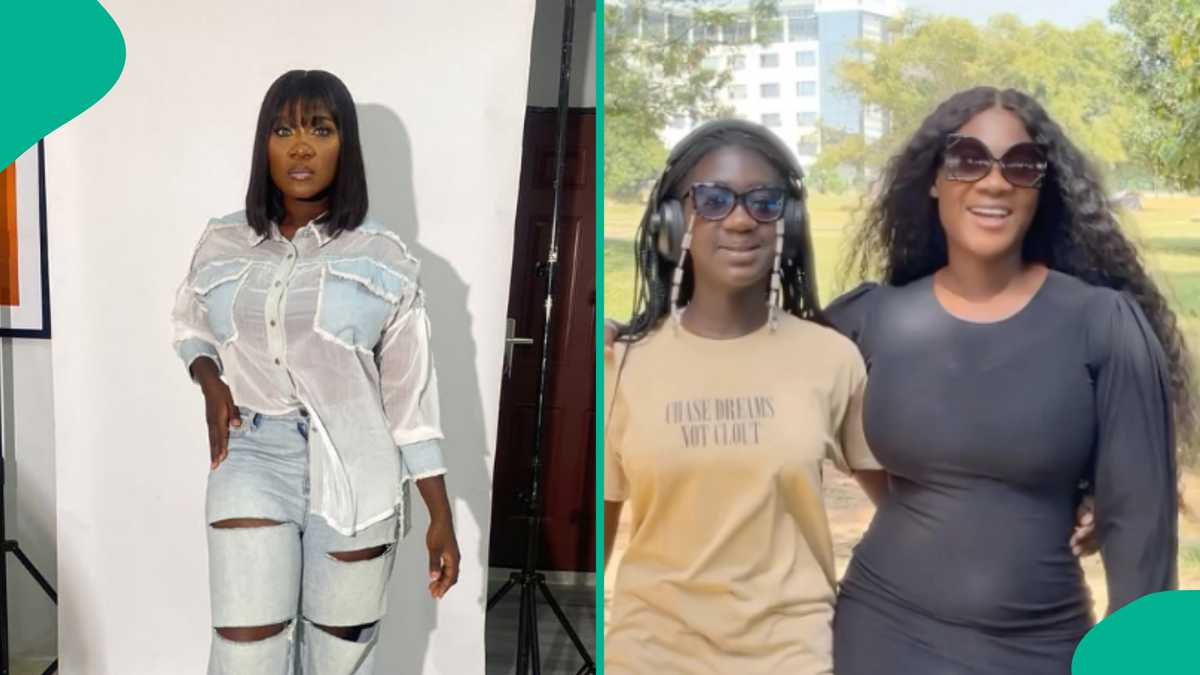 Mercy Johnson Amazed Over 11-Year-Old Daughter’s Height, Video Trends: “She Go Tall Pass You”