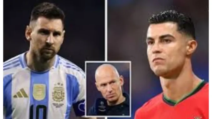 Messi vs Ronaldo: He doesn’t use tricks – Arjen Robben picks GOAT