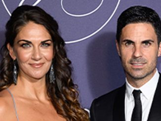 Mikel Arteta and his wife lead Arsenal stars and their stunning Wags on red carpet at gala a day after Liverpool draw