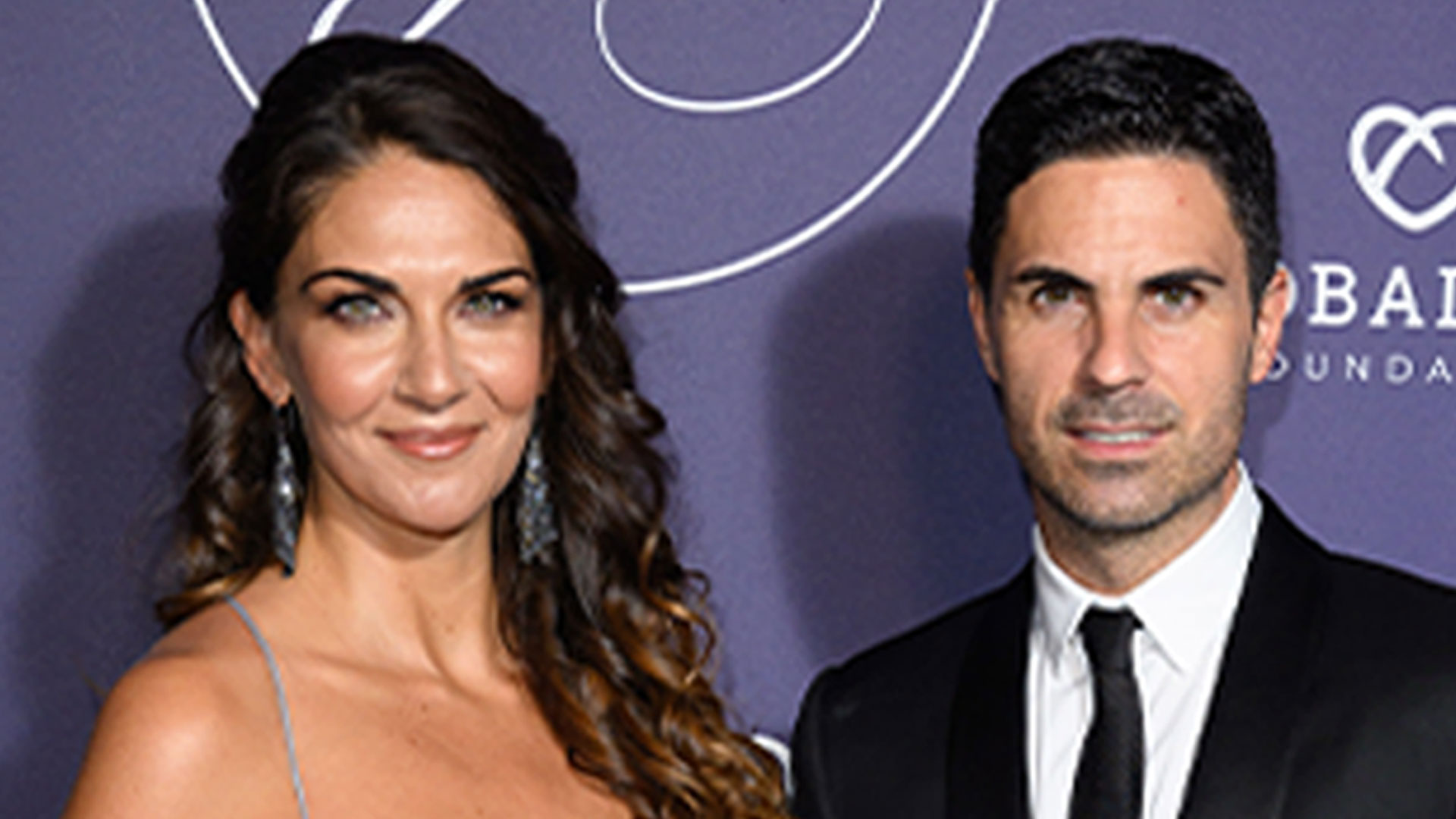 Mikel Arteta and his wife lead Arsenal stars and their stunning Wags on red carpet at gala a day after Liverpool draw