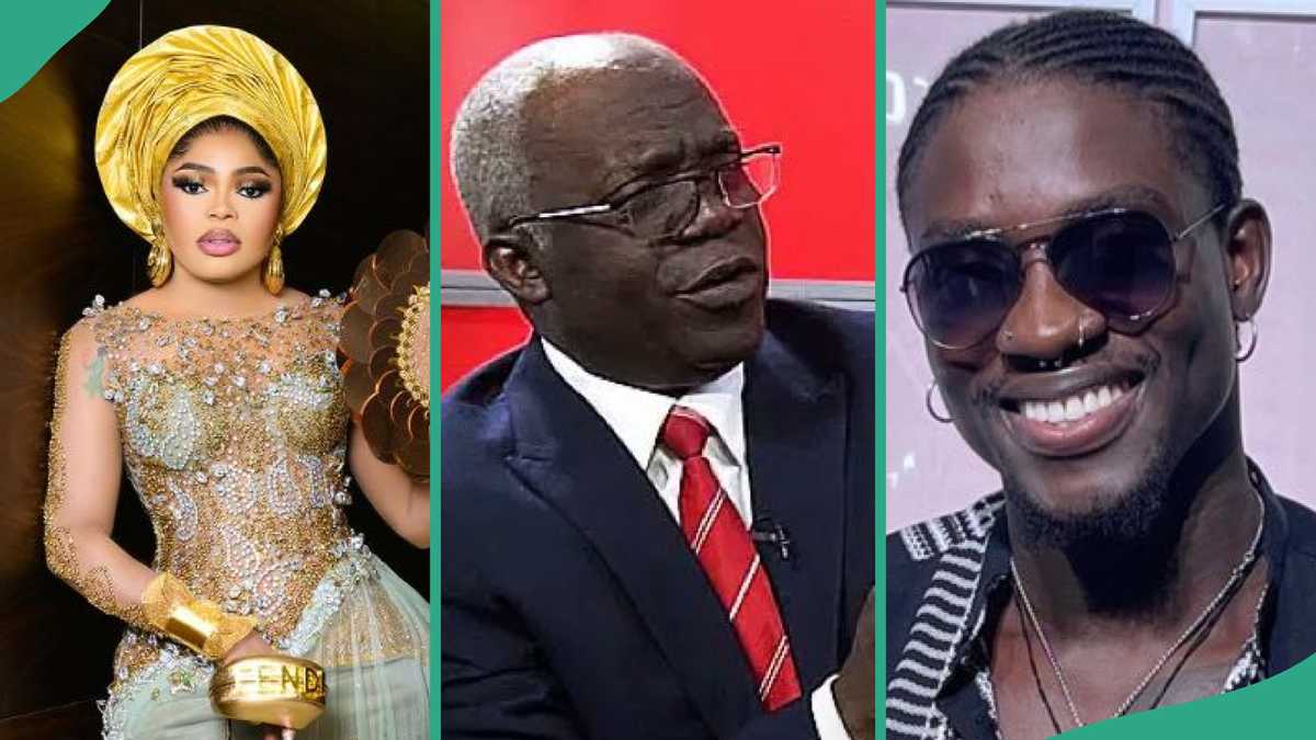 N10m Bribery Allegation: Nigerians React as Falana Opens Up on Bobrisky vs VeryDarkMan's Drama