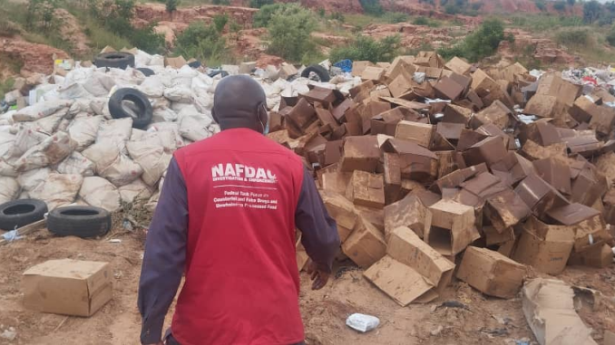 NAFDAC Destroys N10bn Worth Of Substandard Products In North-East