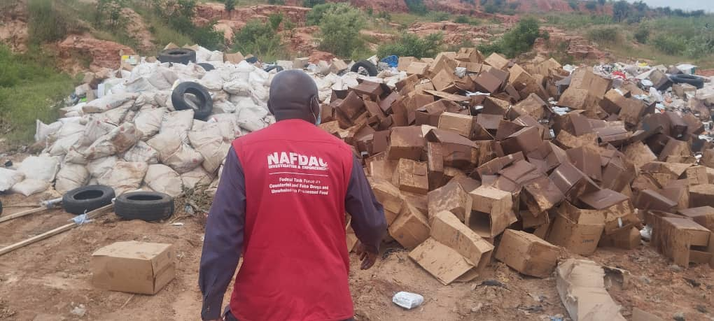 NAFDAC Destroys N10bn Worth Of Substandard Products In North-East