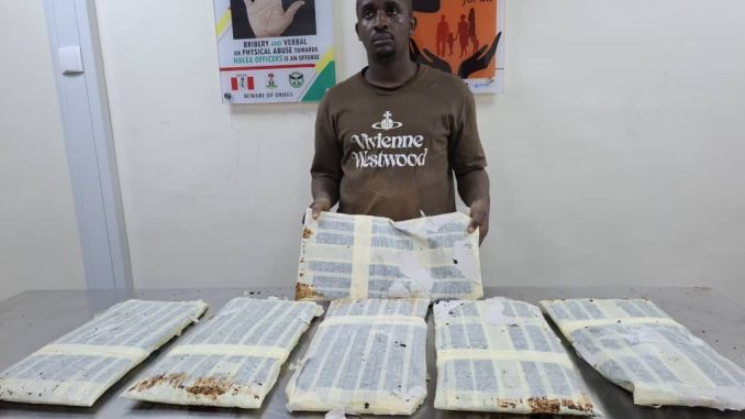 NDLEA Nabs Thailand Returnee With N3.1bn Heroin At Lagos Airport