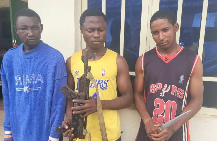 Nasarawa Police Arrest 4 Suspected Armed Robbers, Recover Stolen Vehicle