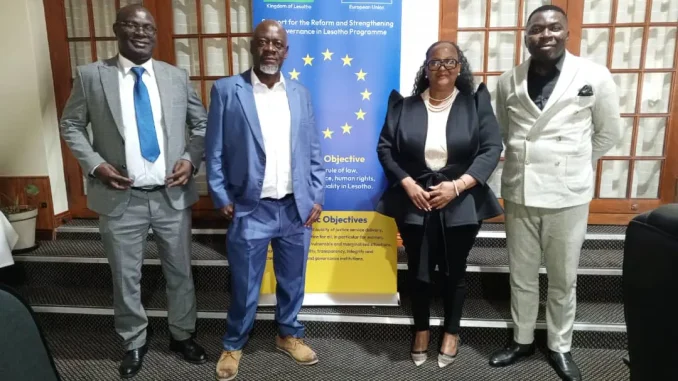 Nigerian expert, Jaja trains Lesotho lawyers in EU program