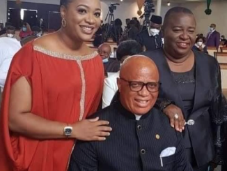 Nigerians react as Akwa Ibom state gov appoints daughter as acting First Lady