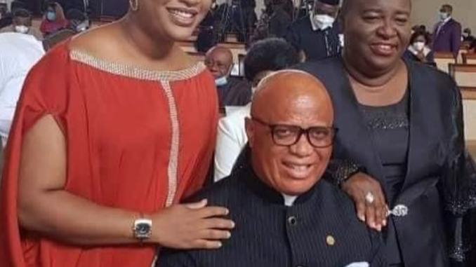 Nigerians react as Akwa Ibom state gov appoints daughter as acting First Lady