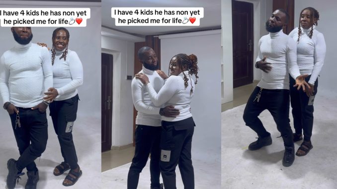 "Nobody to advise him abi him family don kpai?" – Netizens question a single guy who married a mother of four (VIDEO)