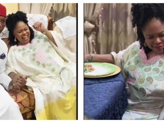 Nollywood actress, Regina Daniels star struck as she meets Patience Jonathan (video)