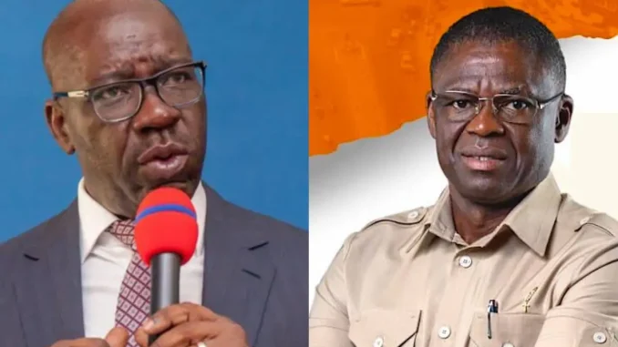 Obaseki, Shaibu in war of words over alleged looting of Edo govt properties