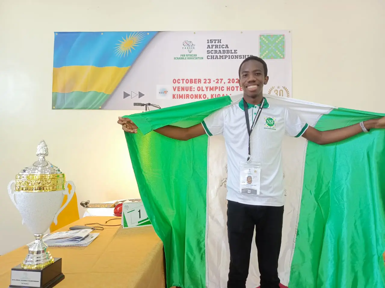 Ogun Govt congratulates Doko on emergence as African Scrabble Champion