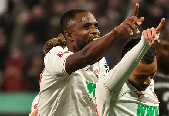 Onyeka Helps Augsburg End Poor Run After 2-1 Win Against Monchengladbach