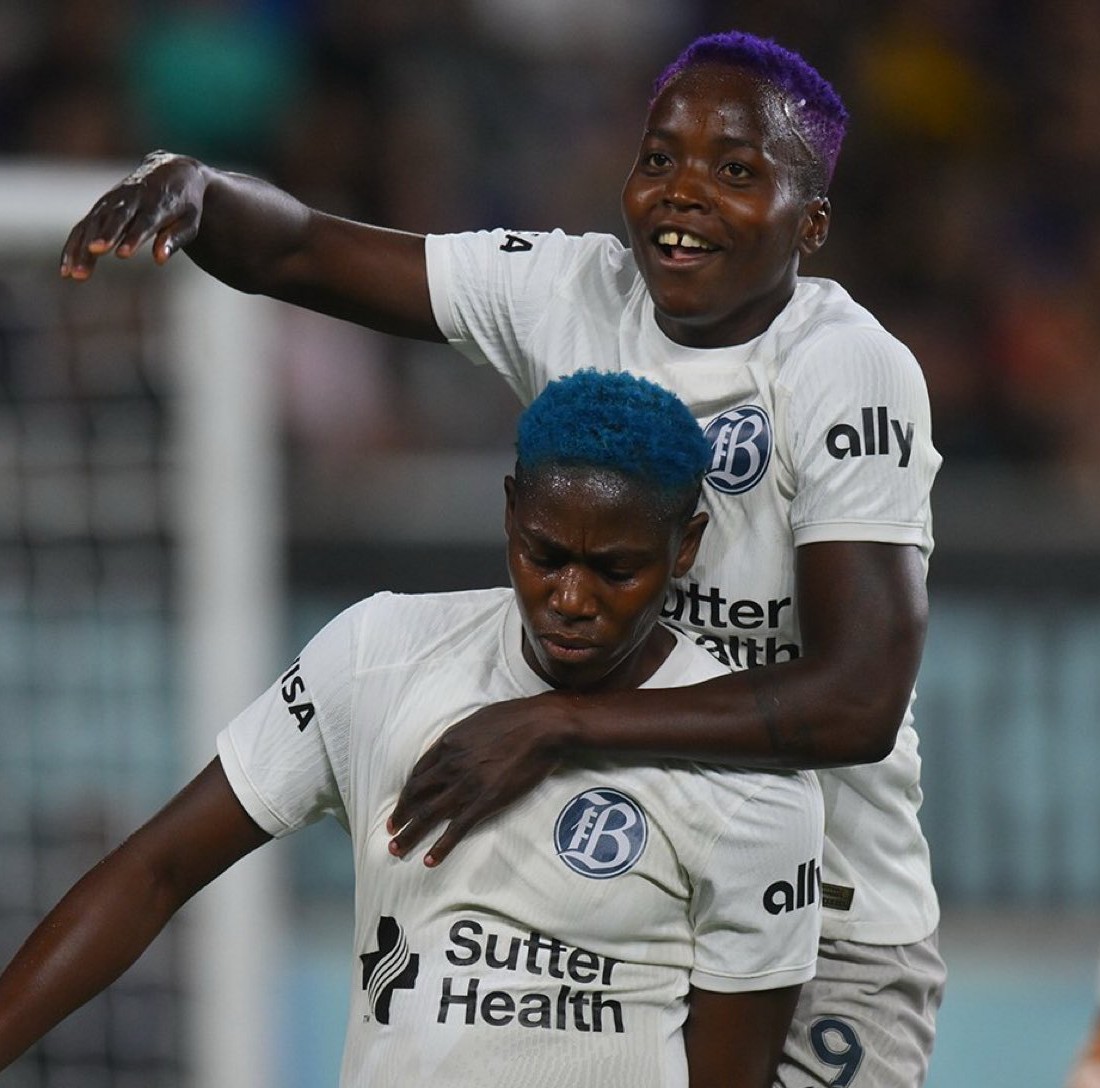 Oshoala Scores 7th League Goal As Bay FC Fall To Heavy Defeat