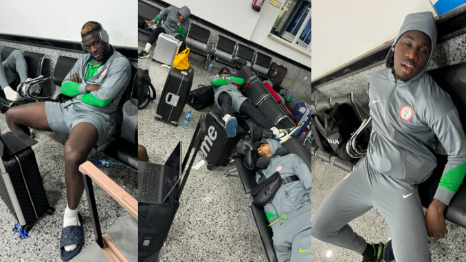 "Our plane is being fueled as we speak and we should be leaving to Nigeria shortly" – Super Eagles captain, William Troost-Ekong says after the team's ordeal in Libya (IMAGES)