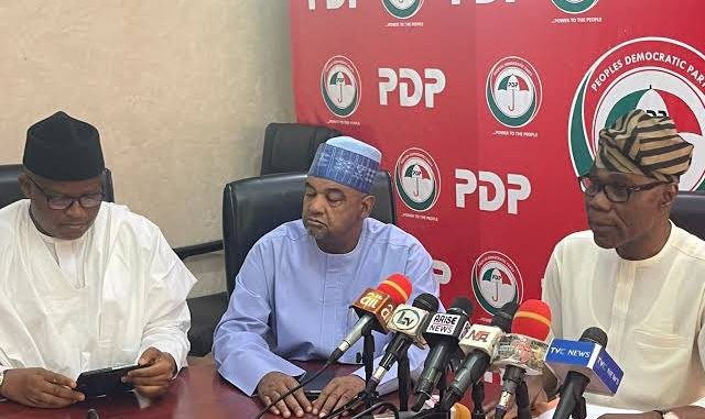 PDP Crisis Deepens As NWC Divides Into Two Factions, Dish Out Suspensions