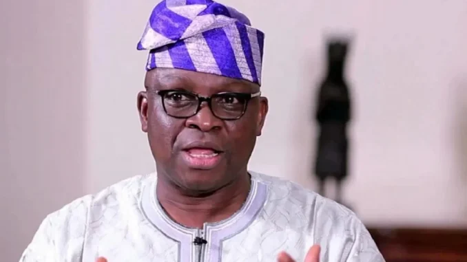 PDP Crisis Embarrassing, Only God's Miracle Can Save The Party - Fayose