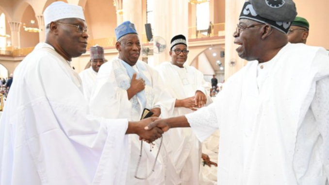 Photo: President Tinubu, Atiku Abubakar meet in Abuja